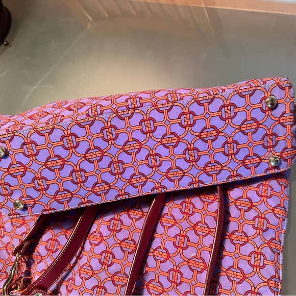 Like NEW! J. McLaughlin Aken Shopper Carryall Tote Bag - Picture 5 of 10